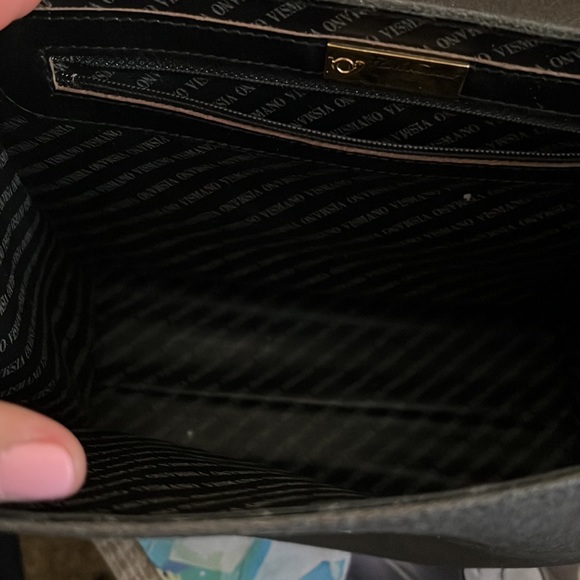 Flavi Vismano Handbag Top Handle Shopper Black - Picture 3 of 4